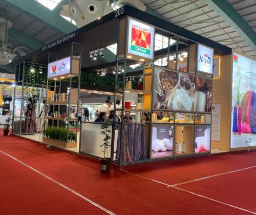 Exhibition stall design ADITYA BIRLA- Vedaant