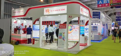 Exhibition stall design R.P. SHAH- Vedaant